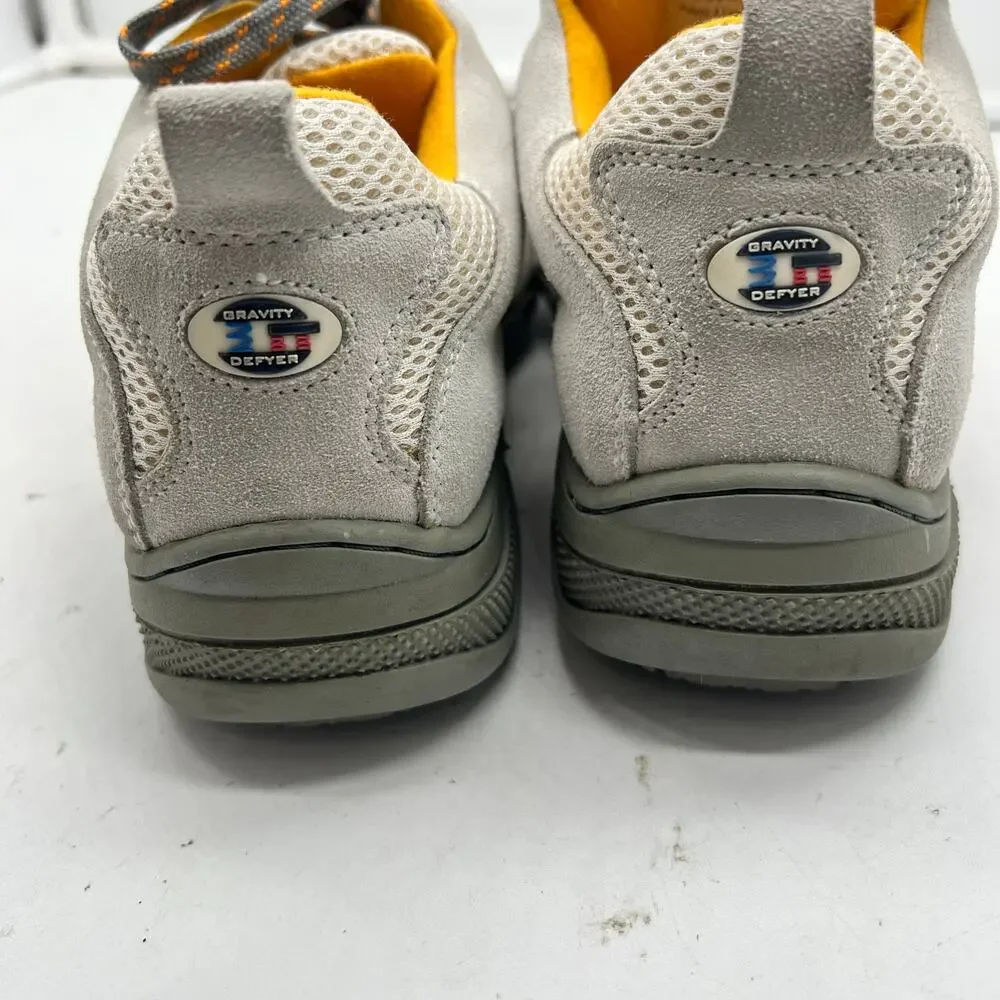 Gravity Defyer GDEFY Shoes Womens 8 Gray Yellow Sneakers